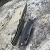 TUNAFIRE GT957 Ball bearing Micarta knife D2 Steel Blade Outdoor Survival EDC Hiking Hunting Folding Knife