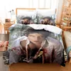 3D bedding sets Teen wolf theme 2 3 piece duvet cover with pillowcase children's adult bedroom quilt cover with pillowcase Si284d