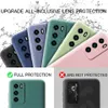 Liquid Silicone Shockproof Case For Huawei P40 P30 P20 Lite P50 Pro Y6P Y7P 2020 Y7 Y9 Prime 2019 P Smart 2021 Plus Z Soft Cover