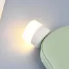 MINI USB Plug Lamp Computer Mobile Power Charging USB Small Book Lamps LED Eye Protection Reading Light Small Round Light Night Light