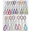 Keychains Lonyards 76 couleurs tissées en cuir PU en cuir porte-clés décoration de porte-clés de la chaîne de clés de bricolage cadeau