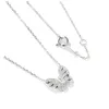 Charme papillon simulé diamant pendentif réel 925 en argent Sterling fête mariage pendentifs collier pour femmes fille bijoux cadeau