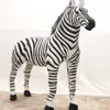 37 cm da 45 cm da 56 cm morbido peluche cuscino per cavalli animali da peluche realistica zebra giocattolo regalo di divano di divano cuscino adulti bambini interi Q072948870