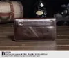 Nouvelle mode en cuir véritable hommes portefeuille femmes sac à main en cuir porte-monnaie pince à billets portefeuille sacs à main homme pochette en gros