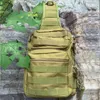 Buitenzakken Grote molle tactische schoudertas Army Camo Militaire sling rugzak Crossbody Hunting Camping Travel Pack Waterdicht7197420