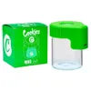 Светодиод Увеличия Stash JAR Cookies MAG Увеличить Просмотр Контейнер Стеклянная Коробка для хранения USB Аккумуляторная Света Запах Запах Запах Запах Быстрая доставка