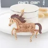 XDPQQ Europe and America New Alloy Horse Creative Keychain Metal Zodiac Horse Racing Decoration Couple Birthday Party Gift G1019