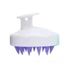 Massage Brosse Lavage Cheveux Cuir Chevelu Gommage Coussin D'air Silicone Shampooing Peignes Nettoyage Salle De Bains Accessoires Femmes Bain SN2021