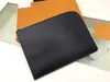 M80044 Pochette Jour GM N64437 مصمم Mens Clutch Travel Sleeve Laptop File File حامل مستند محفظة حقيبة CAVE