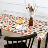 Rectangle Table Cloth EASY Clean Tables Cover for Dining room stretch Printed tablecloth