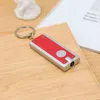 Square Mini LED Small Flashlight Keychain Light Party Favor Creative Gift Promotional Electric Lights