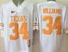 Chen37 Texas Longhorns College Football 7 Maillot Shane Buechele Vince Young Earl Campbell Ricky Williams Colt McCoy 98 Brian Orakpo