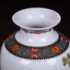 Jingdezhen Vase en céramique Vintage Style chinois Animal Vase Fine Surface lisse décoration de la maison Articles d'ameublement 210310