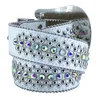 High Quality Bb Simon belt for Women Designer Men Belts with bling rhinestones big leather buckle148x