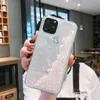 Liquid Quicksand Bling Glitter Custodie per telefoni per iPhone 12 11 Pro XS MAX X XR 6 6S 8 7 Plus Samsung S20 S21 Note 10 20 A70 Cover in silicone per lucentezza dell'acqua