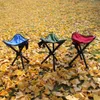 Outdootr 캠핑 하이킹 접이식 의자 좌석을위한 3 개의 다리 의자 두꺼운 낚시 의자를 휴대하기 쉬운