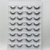 16 Paar Wimpernverkäufer, natürliche falsche Wimpern, ganze künstliche 3D-Nerzwimpern, Buch, große Einzelwimpern, Wispy Strip Makeup9648350