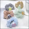 Tools Productsflower Hair Ties Women Girls Elastic Band Ring Super Fairy Mesh Scrunchies Aessories Drop Delivery 2021 Wc5Sr6553142