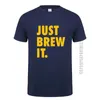 Grappige brouwse bier T-shirt IPA Grafische T-shirt Mannen Katoen O Hals Wine T-shirts High Street Camiseta Basic Tops 210706