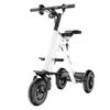 New Electric Kick Scooters 3 Wheels Electric-Scooters 10 Inch 36V 350W Parent-child Tricycle Folding Electric Scooter Two Seats