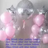 Ballons étoiles en Latex, 5 pièces, pour décoration de fête d'anniversaire, disposition de fond de mariage, ensemble combiné, décor de lieu d'événement