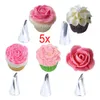 Nozzles Baking Tools Rose Cream Cake Decoration Stainless Steel Pastry Nozzle Decorating Tips Set Bakeware