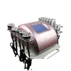 6 in 1 40K 초음파 Cavitation 슬리밍 기계 Lipo 레이저 지방 흡입 체중 감소 무선 주파수 RF Vacumm 피부 강화