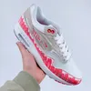 Sneaker 1 87 Noise Aqua Atmos 87s Running shoes Anniversary Piet Parra Premium DELUXE WATERMELON White Blue Black Epic React Element With Red Box Orange Royal