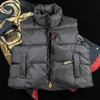 Coletes masculinos kapital hirata hehong outono inverno yu wenle stand collar solto espessado casal para baixo colete de algodão