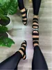 Sandals Sandal's Women Wedges Platform Candy Color Ladies Shoes Summer Casual Slip On Strap Cross For Sharri