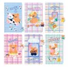 Milkjoy-Cuaderno A6 de oso coreano para niñas, bonito diario, Bloc de notas, Agenda, cuaderno de notas Kawaii, cuaderno de bocetos diario para niños