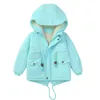 LZH Kids Baby Girls Jacket Autumn Winter Jackets For Boys Warm Children Outerwear Coat Clothes 3 4 5 6 7 Year 220222