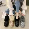 Winter sequins snow boots high quality fashion personality simple outdoor comfortable casual cotton shoes manufacturers direct sales
