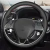Car steering wheel Breathable Leather for Mitsubishi Outlander 2016 2017 2018 2019 ASX Eclipse Cross Custom made Steering cover