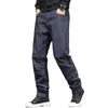 Frühling Herbst Baggy-Jeans Männer Casual Gerade Denim Plus Größe Patchwork Hosen Streetwear Hosen 44 Mens Bottom