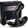 NXY giocattoli anali telecomando massaggio prostatico vibratore giocattoli del sesso per gli uomini massaggiatore vibrante rotante a 360 gradi 1125