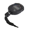 Timers Waterproof Sports Stopwatch Professional Handheld Digital LCD Chronograph Counter Timer With Strap