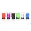 newSmoking Accessoires Spiral Drip Tip 510 810 Embouts de fumée hélicoïdaux pour atomiseurs TFV8 TFV12 E Embouchure de flux d'air pour cigarette EWF5822