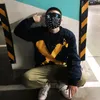 Watch Dogs 2 Marcus Lench Cosplay PVC LEDマスクバッテリーボックスLEDライトアップ25種類のライトリベットリモートコントロールマスク9461632