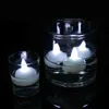 3/6PCS LED Flameless Waterfoof Candle Lights Flickering Tea Candles Batteryが家の結婚式の誕生日パーティーの装飾用