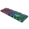 IMICE AK-800 Mechanisch toetsenbord USB Wired Feeling 104 Sleutels RGB Luminescerend Game Siliconen Keypads Voor Computer Laptop PC Desktop