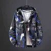 Federmännerjacke leuchtend Hip Hop Retro Farbe Patchwork Jacken Windjacke Streetwear Titel Hipster plus Größe 5XL 6XL 7XL 211103