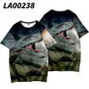 Animal Dinosaur 3D T Shirt Women/Men Boys/girls Kid Toddler Baby Short Sleeve Funny Tshirt Graphic Tees Children Clothes Cosplay