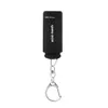 Beliebte Mini-Schlüsselanhänger-Taschenlampe, USB wiederaufladbar, LED-Taschenlampe, Lampe, 0,3 W, 25 lm, mehrfarbige Mini-Taschenlampe