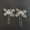 Hair Clips & Barrettes SLBRIDAL Handmade Freshwater Pearls Bridal Pins Wedding Stickers Accessories Bridesmaids Women Jewelry