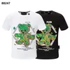 PLEIN BEAR T-SHIRT Hommes Designer T-shirts Strass Crâne Hommes T-shirts Classique Haute Qualité Hip Hop Streetwear Tshirt Casual Top Tees PB 16552