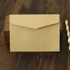 1000 stks/partij Vintage Kraftpapier Envelop Tas Leeg Dank U Kaart Visitekaartje Creatieve Opslag Mini Kleine Envelop Tas LX4382