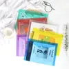 Filing Supplies A4 PVC Transparent Document Bag Waterproof Snap Button File Envelope Storage Bags Document Pouch Files Sorting Folder Office School ZL0290