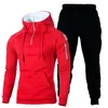 Tracksuit Men Set Fashion Casual Jogger Sportswear Suit Spring Autumn Two Pieces Hoodies Pants Set Male Trainingspak Mannen 201210