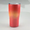 20oz värmeavkänning färgbyte kopp rostfritt stål sublimering tom tumbler temperaturer är röda lila med lock expr1305693